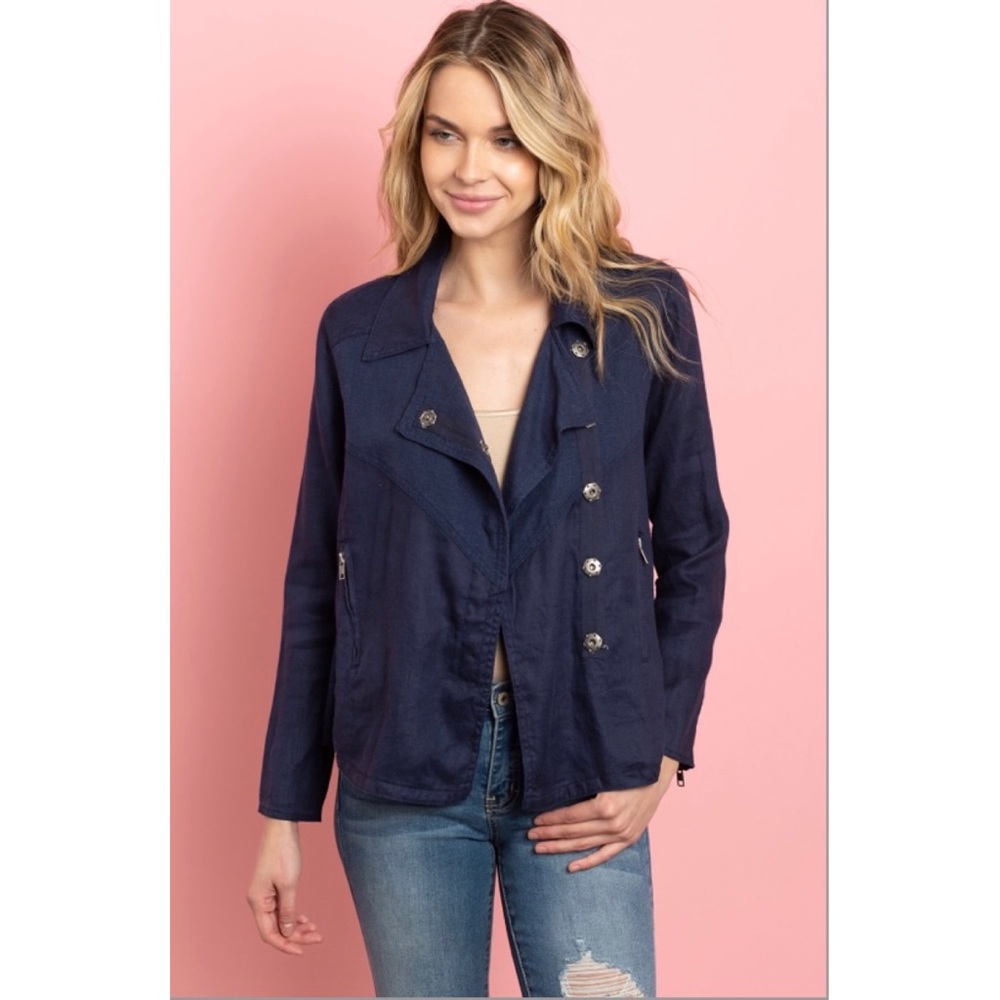Navy Casual Jacket